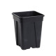 Горшок для рассады, 250 мл, 6.7×6.7×8 см, пластик, чёрный, Greengo