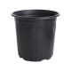 Горшок для рассады, 2 л, d=16 см, h=15 см, мягкий пластик, чёрный, Greengo