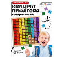 Развивающий набор IQ-ZABIAKA «Квадрат Пифагора», 5+