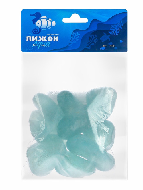 Декоративные камни для аквариума, 500 г, стекло