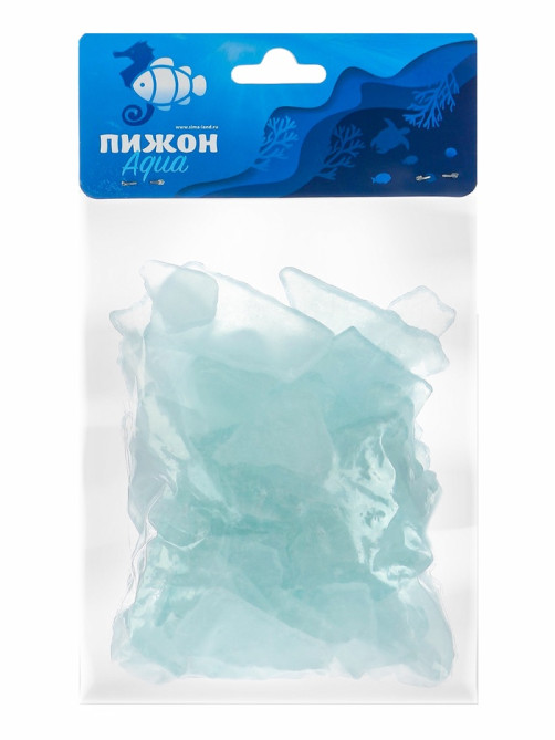 Декоративные камни для аквариума, 500 г, стекло