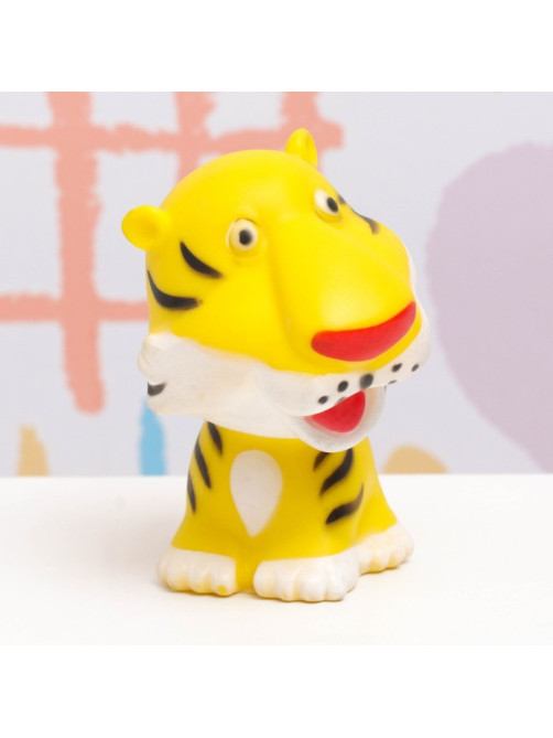Игрушка-пищалка для купания в ванне «Животные» 4 шт., резиновые, 10 см