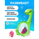 Игрушки для купания в ванной Крошка Я «Супер Дино», 7 игрушек в наборе, световые эффекты