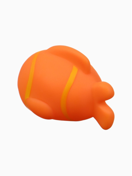 Новогодний набор резиновых игрушек для ванны Крошка Я, 6 шт., с пищалкой