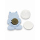 Игрушка для кошек из кошачьей мяты «Большой Кот», 4.5×6×6 см, на основании, МИКС