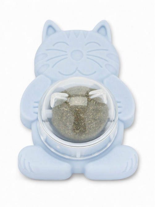 Игрушка для кошек из кошачьей мяты «Большой Кот», 4.5×6×6 см, на основании, МИКС