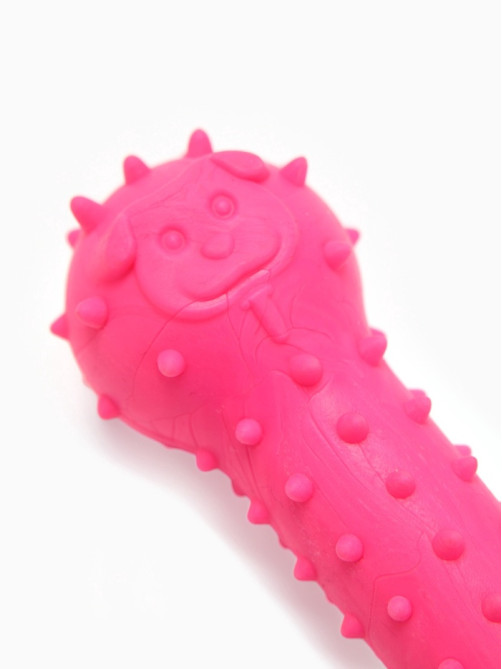 Игрушка-дразнилка для собак «Поймай меня!», 9.5 см, TPR, розовая