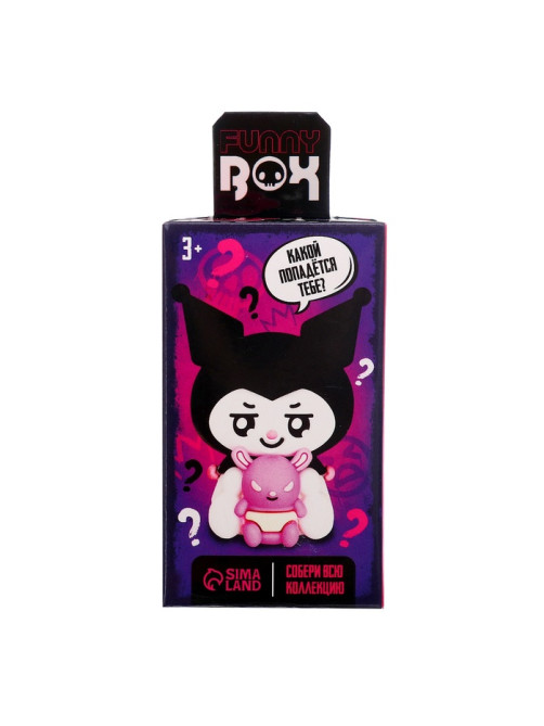 Игрушка - сюрприз Funny box WOOW TOYS «Злой кролик»: детский брелок, наклейки, карточка, МИКС