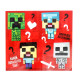 Игрушка - сюрприз Funny box WOOW TOYS «Квадратные человечки»: детский брелок, наклейки, карточка