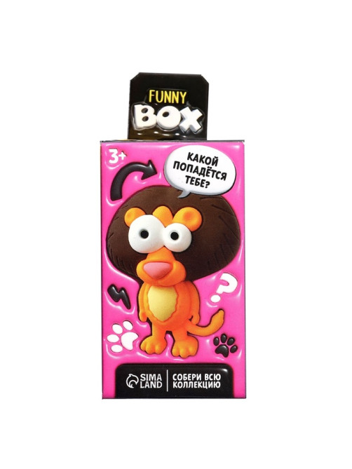 Игрушка - сюрприз Funny Box WOOW TOYS «Зверятки»: брелок, наклейки, карточка