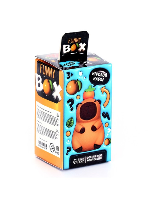 Игрушка - сюрприз Funny box WOOW TOYS «Капибарочки»: детский брелок, наклейки
