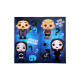 Игрушка - сюрприз Funny box WOOW TOYS «Мрачная семейка»: детский брелок, наклейки, карточка