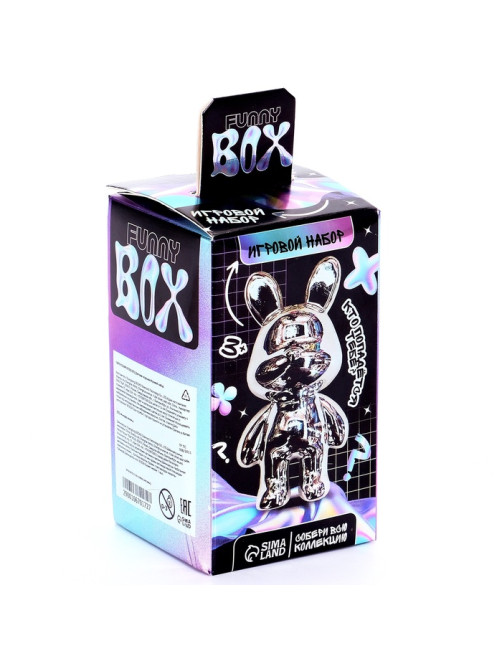 Игрушка - сюрприз Funny box WOOW TOYS «Перламутровые зверятки»: детский брелок, наклейки