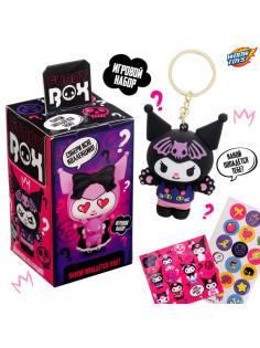 Игрушка - сюрприз Funny box WOOW TOYS «Злой кролик»: детский брелок, наклейки, карточка, МИКС