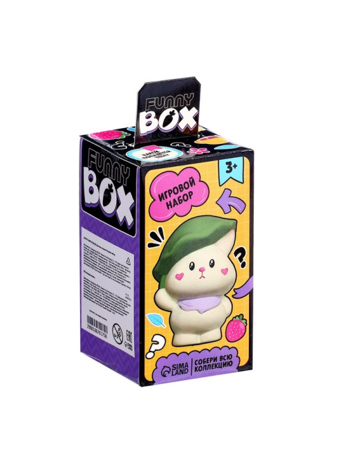 Игрушка - сюрприз Funny box WOOW TOYS «Зайки»: детский брелок, наклейки