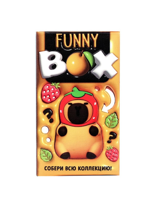 Игрушка - сюрприз Funny box WOOW TOYS «Капибарочки»: детский брелок, наклейки