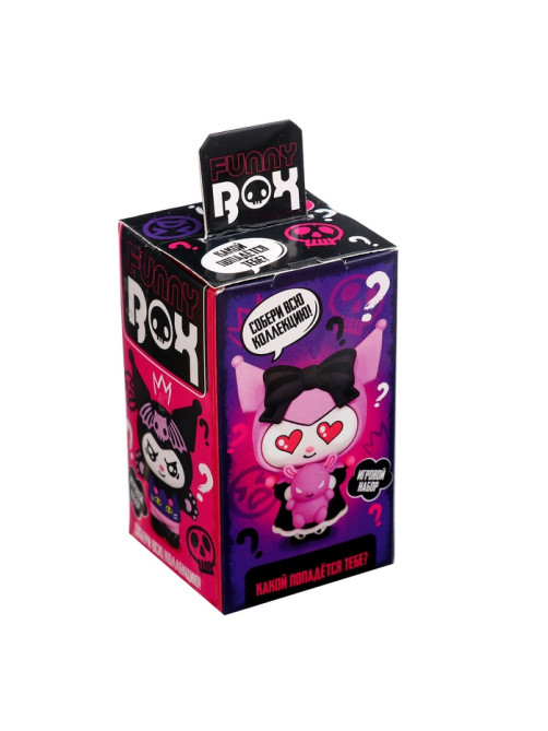 Игрушка - сюрприз Funny box WOOW TOYS «Злой кролик»: детский брелок, наклейки, карточка, МИКС