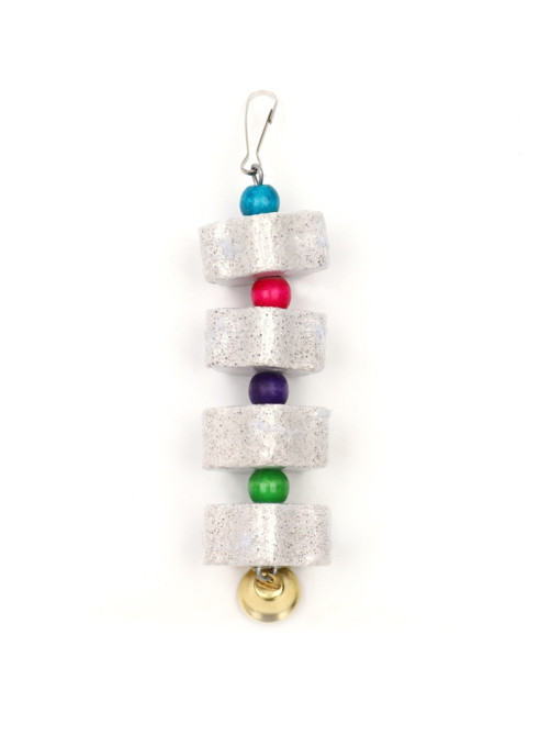 Точильные камни для птиц, с бусинами, 65 г