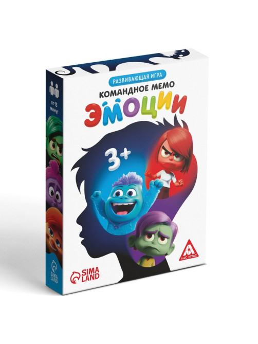 Настольная игра «Командное мемо. Эмоции», 44 карты, 3+