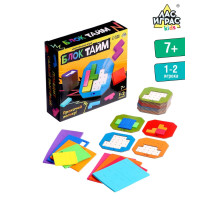 Настольная игра Лас Играс KIDS «БлокТайм», 1-2 игрока, 7+