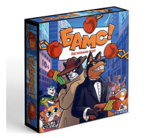 Настольная игра «Бамс!», 200 карт, 2 кулачка-пистолета (цвет МИКС), 10+