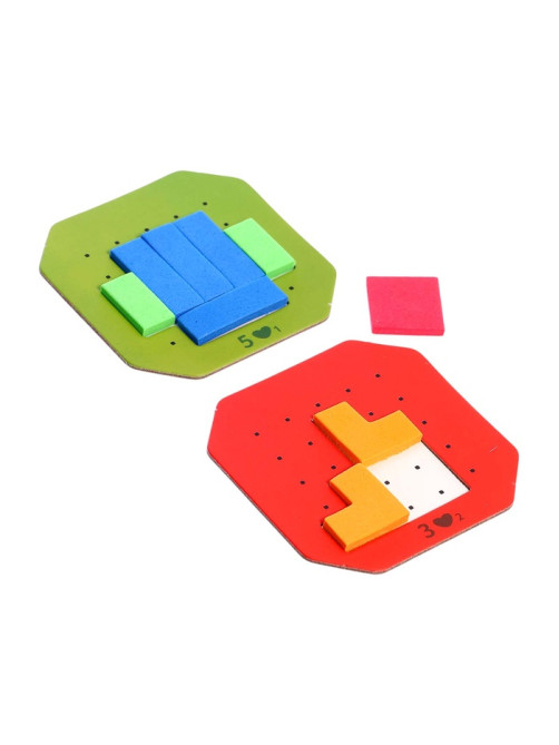 Настольная игра Лас Играс KIDS «БлокТайм», 1-2 игрока, 7+