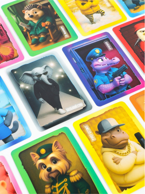 Настольная игра «Тайный злодей. Животные», 56 карт, 7+