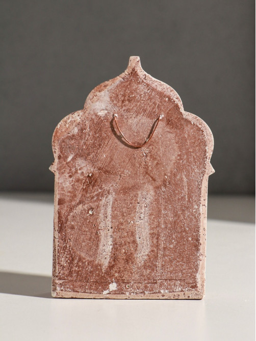 Икона «Святая Матрона», с подвесом, 12×8×2 см, гипс, роспись