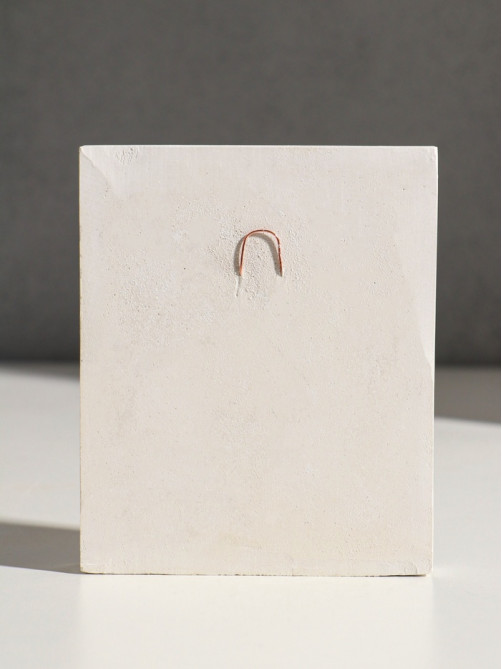 Икона «Георгий Победоносец», с подвесом, 12×10×2 см, гипс