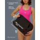 Доска для плавания ONLYTOP, 44×28×3.3 см, чёрная