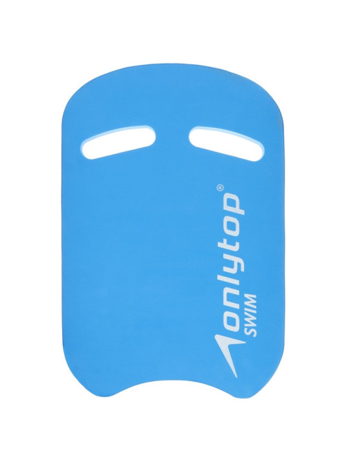 Доска для плавания ONLYTOP, 44×28×3.3 см, голубая