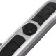 Нож универсальный трапециевидный 19 мм, фиксатор, корпус металл, Zinc-alloy, TOP