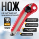 Нож канцелярский 18 мм, пластиковый, с роликовым фиксатором, TOP