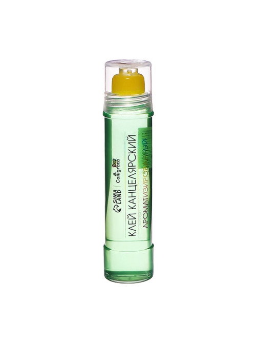 Клей канцелярский Calligrata TOP, 50 грамм, густой, с силиконовым аппликатором, цветной, МИКС