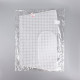 Канва-основа для вышивания корзины, пластиковая, 47.5×29.5×38.5 см, 30×15 см, цвет белый