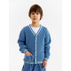 Кардиган детский KAFTAN, размер 30 (98-104 см), синий