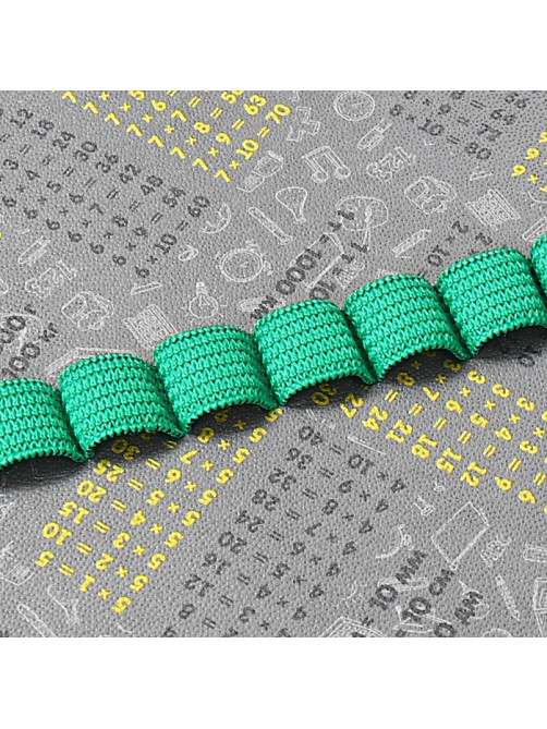 Пенал школьный, 2 секции, 12.5×20.5×4 см«Бульдог»