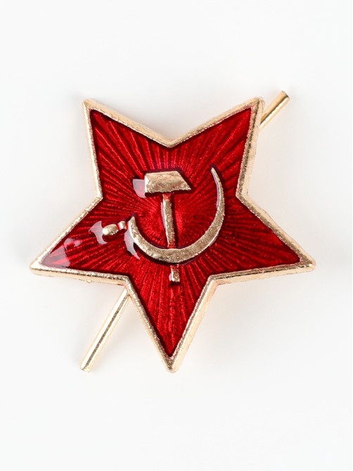 Карнавальный набор «Солдаточка СССР», пилотка р-р 54-56, банты 2 шт., значок