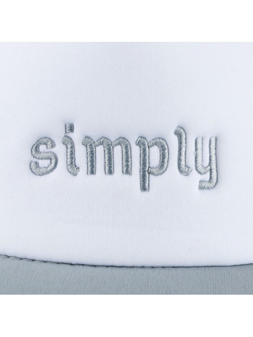 Кепка женская с сеткой Simply, серая, р-р 56