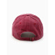 Кепка женская MINAKU «Самолёт», размер 56-58, бордовая, вареный деним