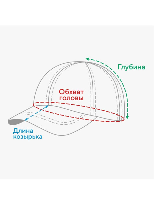 Бейсболка мужская с порезами MINAKU, размер 58, чёрная