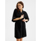 Халат домашний женский KAFTAN Leo black collection, размер 44-46, чёрный