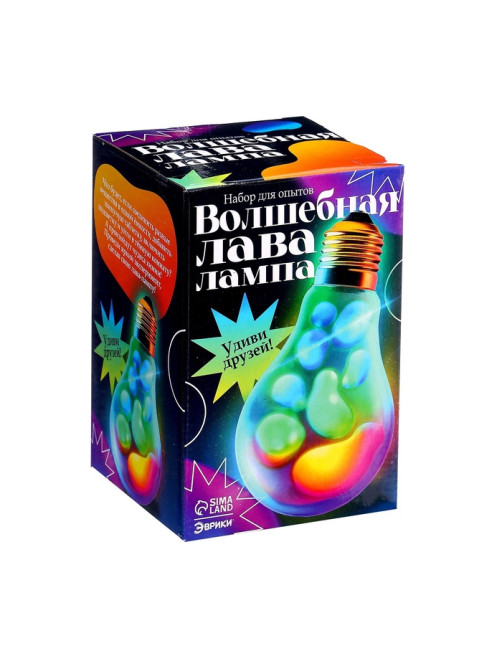 Набор для опытов для детей «Волшебная лава-лампа», своими руками