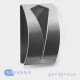 Крючок - держатель самоклеящийся SAVANNA Chrome Loft, для салфеток и полотенец, металл, 2.5×7.5×5 см, хромированный