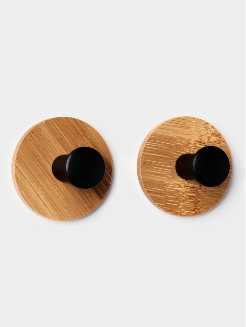 Набор крючков настенных на липучке Stölz BAMBOO, 2 шт.