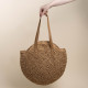Сумка женская SL Home, ручное плетение, хлопок, длина ручек 30 см, 45×43 см