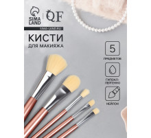 Набор кистей для макияжа PASTEL BLUSH, 5 шт., розовый