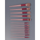 Набор кистей для макияжа PASTEL BLUSH, 13 шт., 10/22 (±1) см, сиреневый