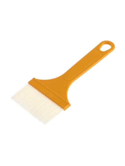 Кисть плоская ЛОМ промо, искусственная щетина, пластиковая рукоятка, 71 мм