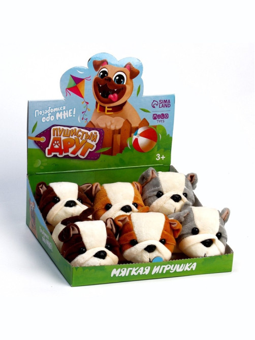 Мягкая игрушка Milo toys «Пушистый друг», МИКС
